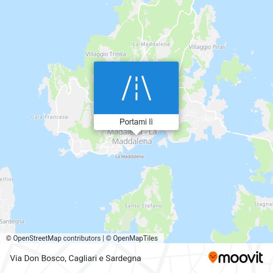 Mappa Via Don Bosco