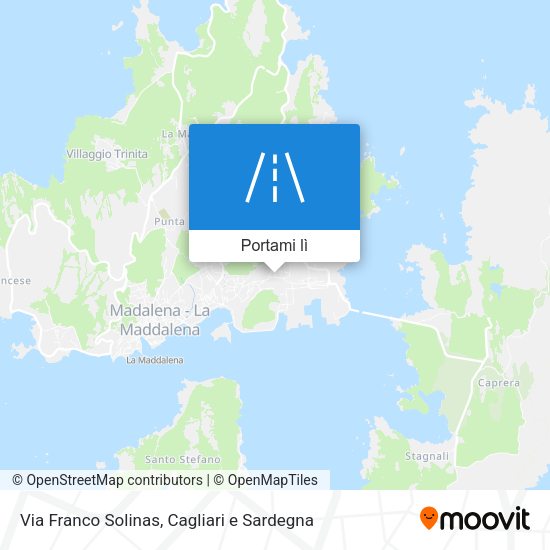 Mappa Via Franco Solinas