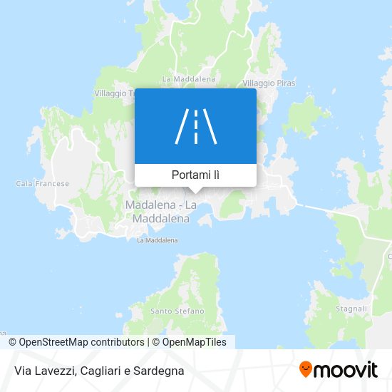 Mappa Via Lavezzi