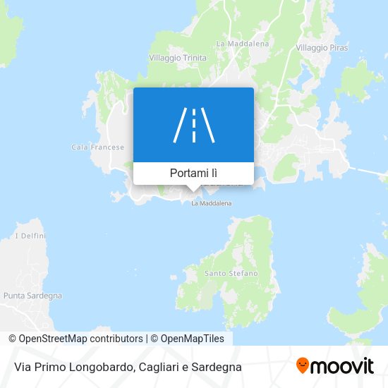 Mappa Via Primo Longobardo