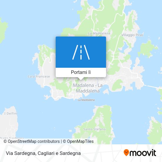 Mappa Via Sardegna