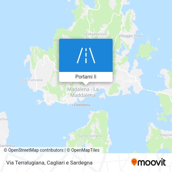 Mappa Via Terralugiana