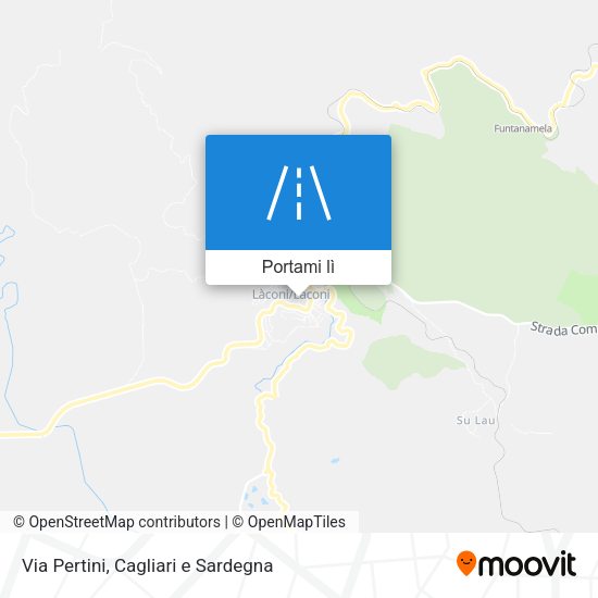 Mappa Via Pertini