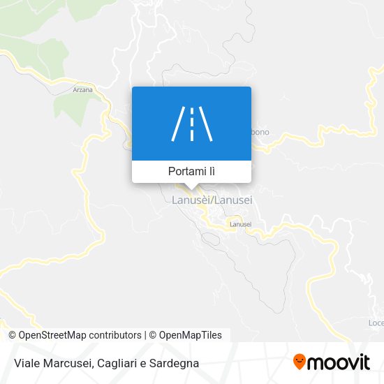 Mappa Viale Marcusei