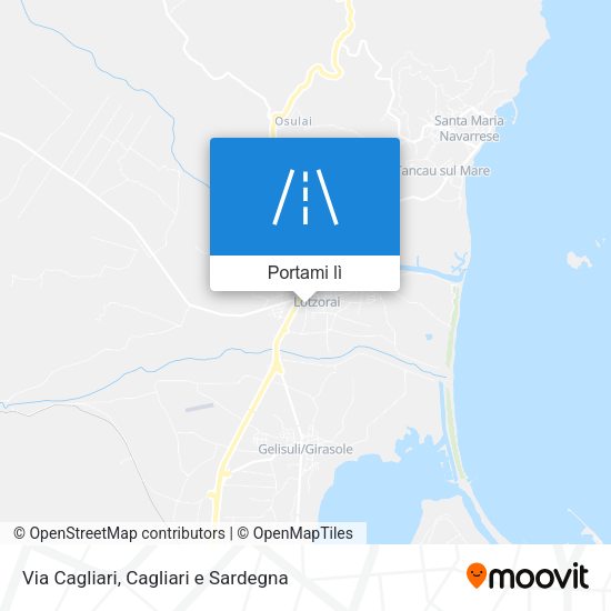Mappa Via Cagliari