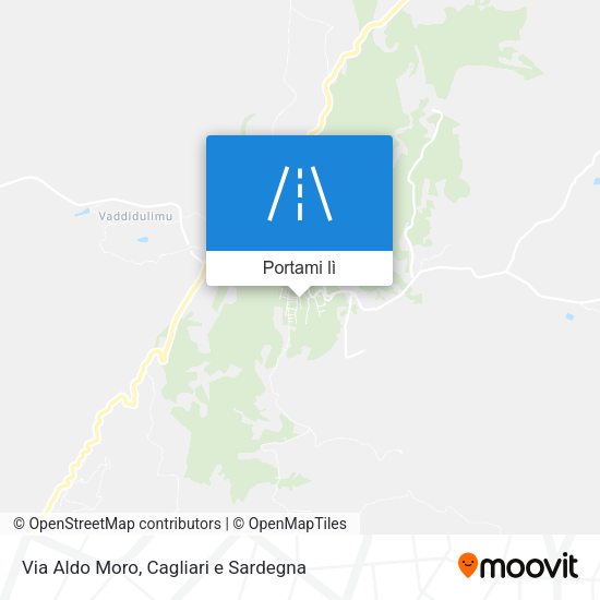 Mappa Via Aldo Moro