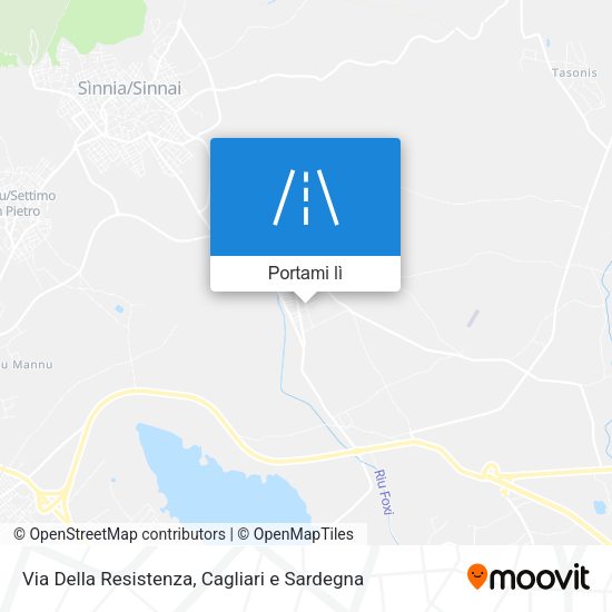 Mappa Via Della Resistenza