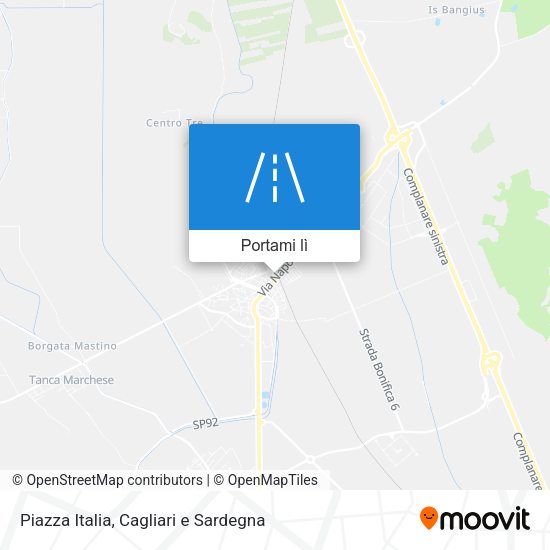 Mappa Piazza Italia