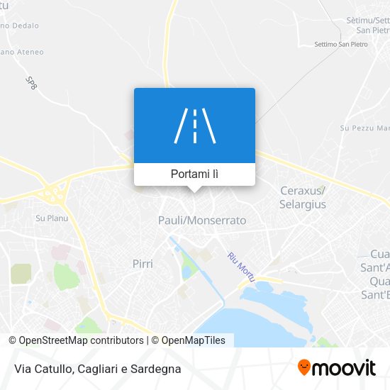 Mappa Via Catullo