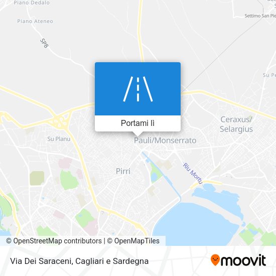 Mappa Via Dei Saraceni