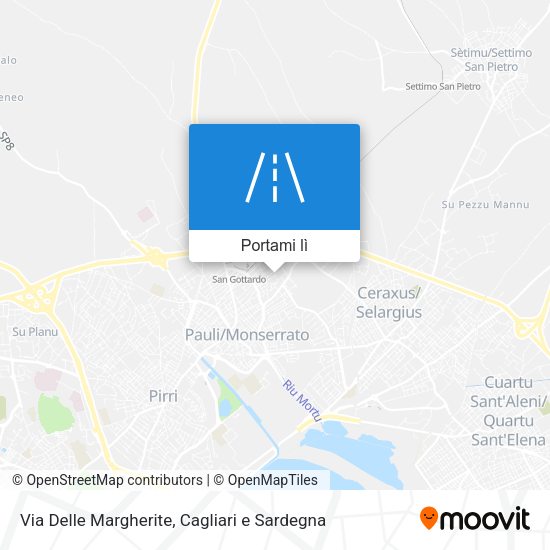 Mappa Via Delle Margherite
