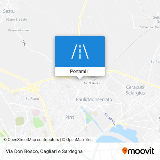 Mappa Via Don Bosco