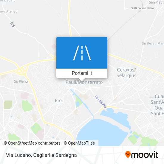 Mappa Via Lucano