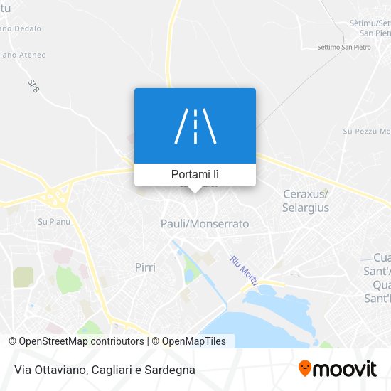 Mappa Via Ottaviano