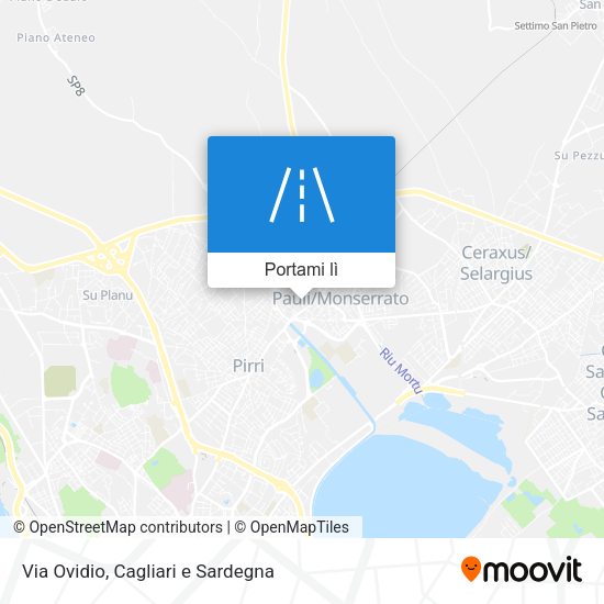 Mappa Via Ovidio