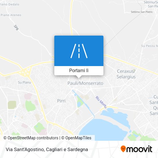 Mappa Via Sant'Agostino