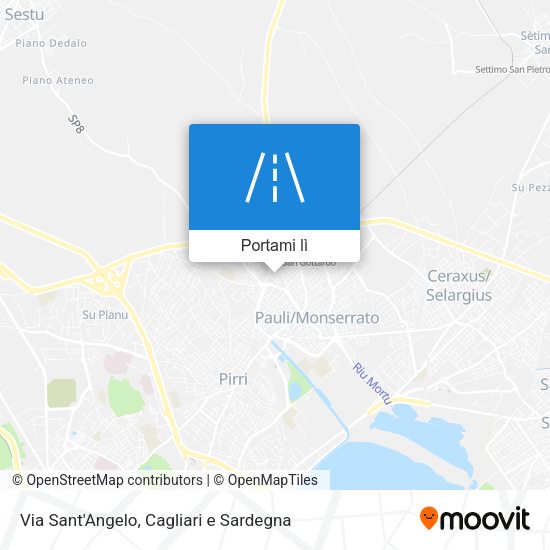 Mappa Via Sant'Angelo