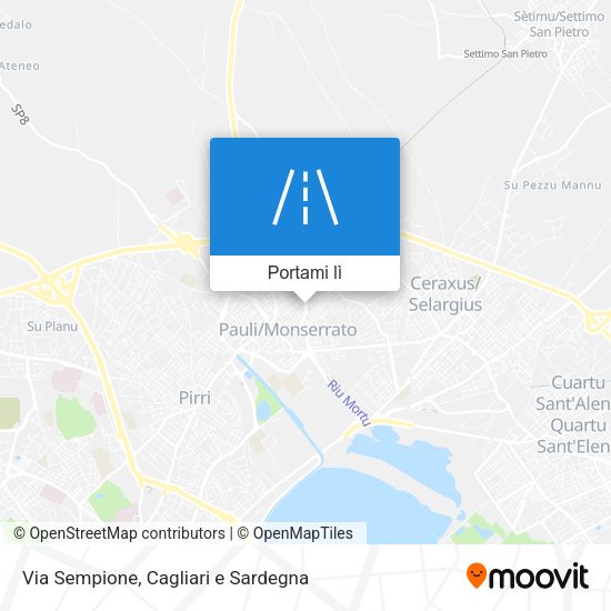 Mappa Via Sempione