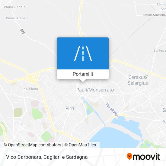 Mappa Vico Carbonara