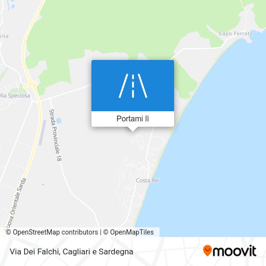 Mappa Via Dei Falchi