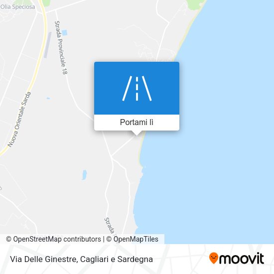 Mappa Via Delle Ginestre
