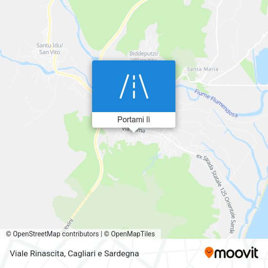 Mappa Viale Rinascita
