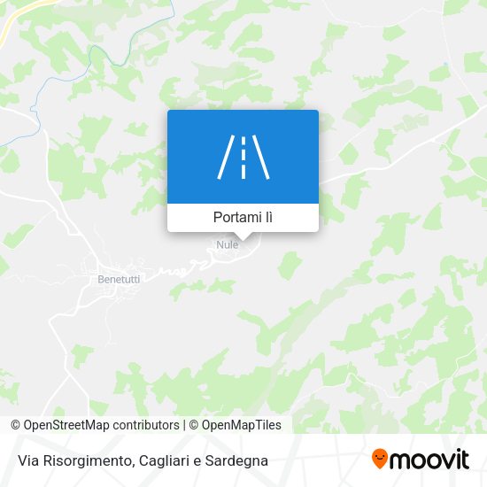 Mappa Via Risorgimento