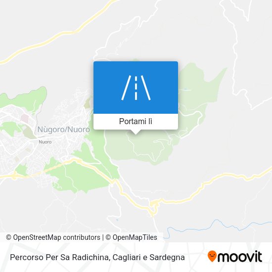 Mappa Percorso Per Sa Radichina