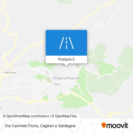 Mappa Via Carmelo Floris