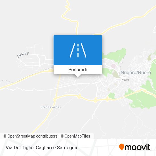 Mappa Via Del Tiglio