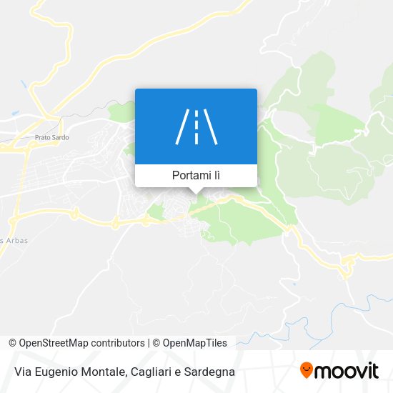 Mappa Via Eugenio Montale