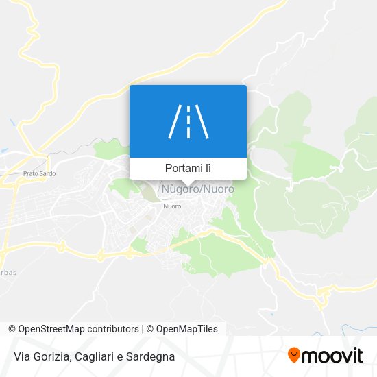 Mappa Via Gorizia