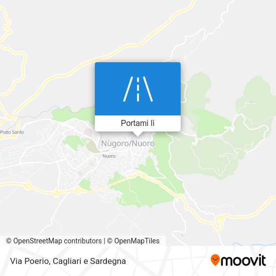 Mappa Via Poerio