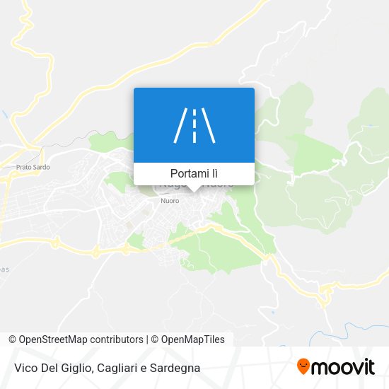 Mappa Vico Del Giglio