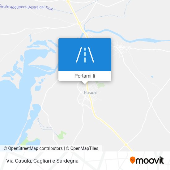 Mappa Via Casula