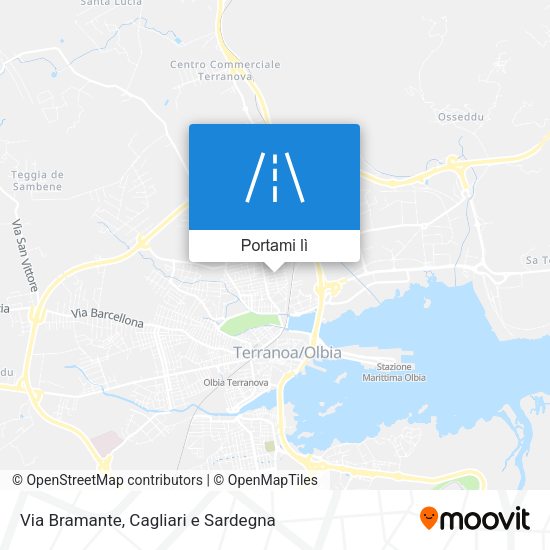Mappa Via Bramante