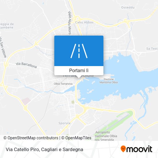 Mappa Via Catello Piro