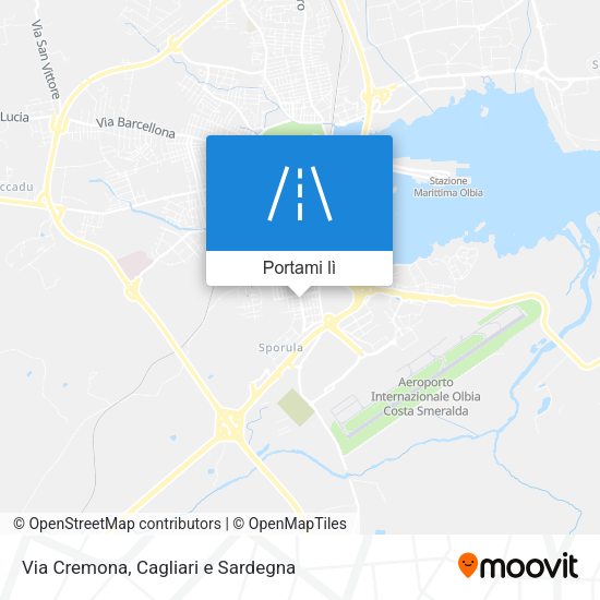 Mappa Via Cremona