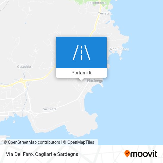 Mappa Via Del Faro