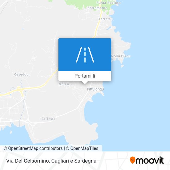 Mappa Via Del Gelsomino