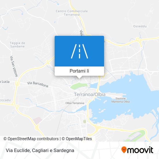 Mappa Via Euclide