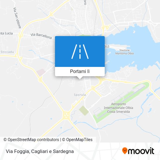 Mappa Via Foggia