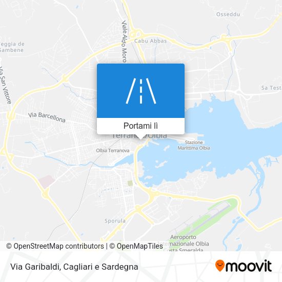 Mappa Via Garibaldi
