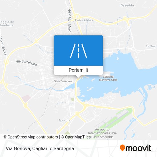 Mappa Via Genova