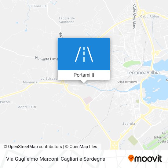 Mappa Via Guglielmo Marconi