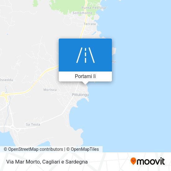 Mappa Via Mar Morto