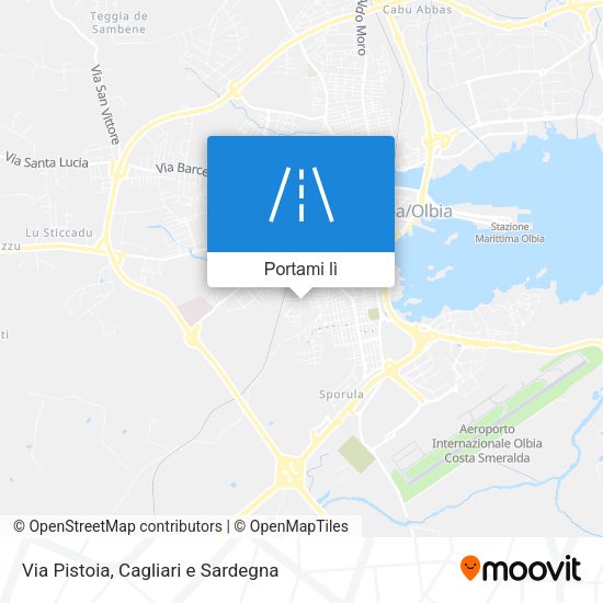 Mappa Via Pistoia