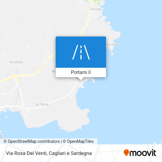 Mappa Via Rosa Dei Venti