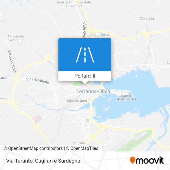 Mappa Via Taranto