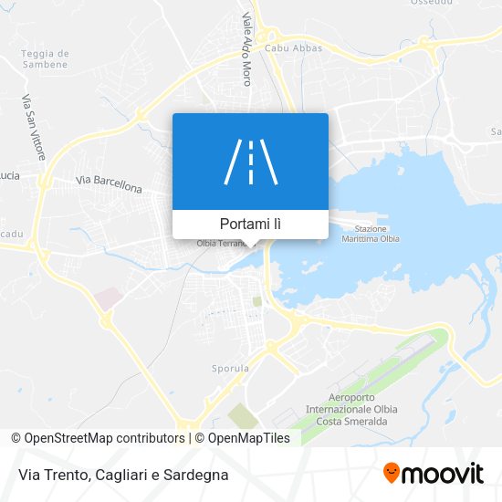 Mappa Via Trento